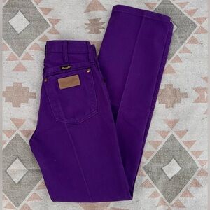 Wrangler Women's Purple Jeans